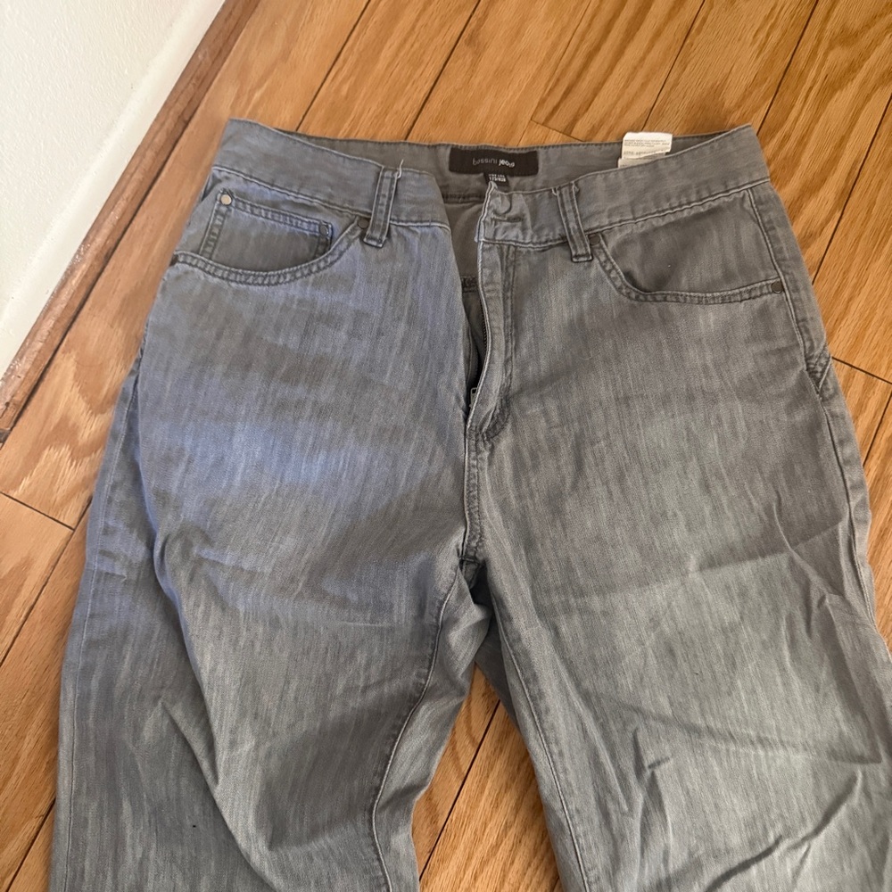Relaxed Gray Men's Jeans by Boss - Classic Five-Pocket Style